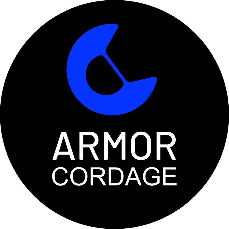 Logo Armor Cordage noir Moyen